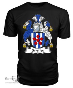 ScotsTee Strelley Coat Of Arms Family Crest British Fleet T Shirt