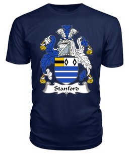 ScotsTee Stanford Coat Of Arms Family Crest British Fleet T Shirt