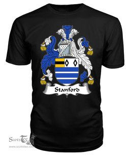 ScotsTee Stanford Coat Of Arms Family Crest British Fleet T Shirt