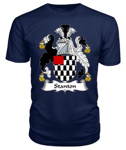 ScotsTee Stanton or Staunton Coat Of Arms Family Crest British Fleet T Shirt