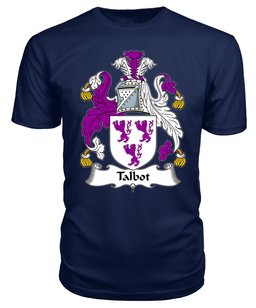 ScotsTee Talbot II Coat Of Arms Family Crest British Fleet T Shirt