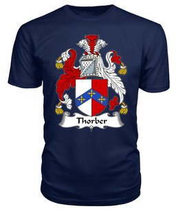 ScotsTee Thorber Coat Of Arms Family Crest British Fleet T Shirt