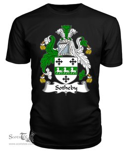 ScotsTee Sotheby Coat Of Arms Family Crest British Fleet T Shirt