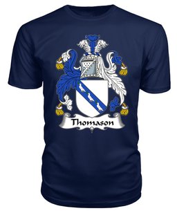 ScotsTee Thomason Coat Of Arms Family Crest British Fleet T Shirt