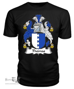 ScotsTee Thomas Coat Of Arms Family Crest British Fleet T Shirt