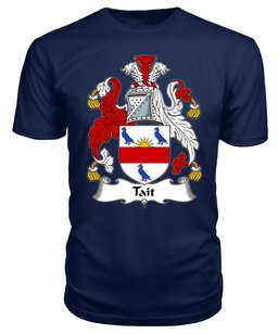 ScotsTee Tait Coat Of Arms Family Crest British Fleet T Shirt