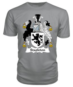 ScotsTee Stapleton Coat Of Arms Family Crest British Fleet T Shirt