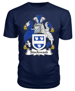 ScotsTee Stockwood Coat Of Arms Family Crest British Fleet T Shirt