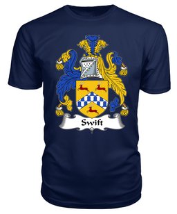 ScotsTee Swift Coat Of Arms Family Crest British Fleet T Shirt