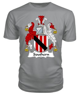 ScotsTee Southern Coat Of Arms Family Crest British Fleet T Shirt