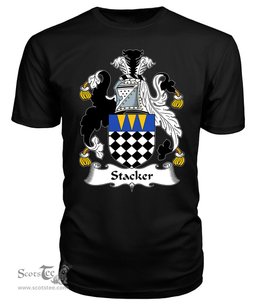 ScotsTee Stacker Coat Of Arms Family Crest British Fleet T Shirt