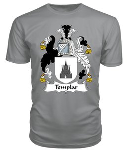 ScotsTee Templar or Templer Coat Of Arms Family Crest British Fleet T Shirt
