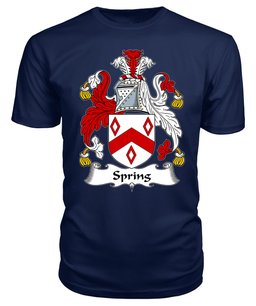 ScotsTee Spring Coat Of Arms Family Crest British Fleet T Shirt