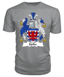 ScotsTee Speke or Spike Coat Of Arms Family Crest British Fleet T Shirt