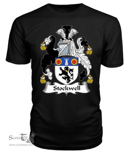 ScotsTee Stockwell Coat Of Arms Family Crest British Fleet T Shirt