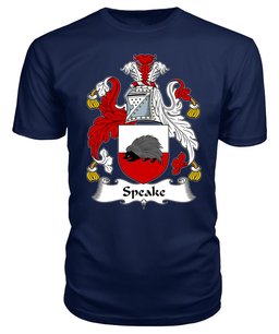 ScotsTee Speake Coat Of Arms Family Crest British Fleet T Shirt