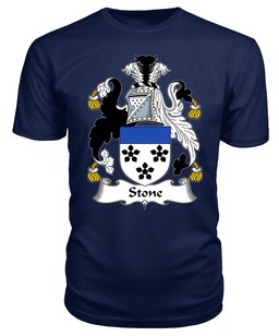 ScotsTee Stone I Coat Of Arms Family Crest British Fleet T Shirt
