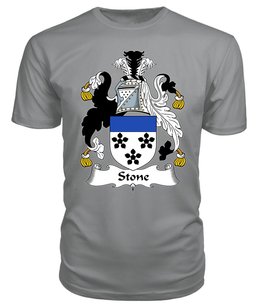 ScotsTee Stone I Coat Of Arms Family Crest British Fleet T Shirt