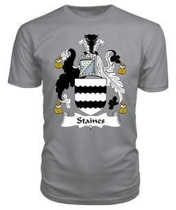 ScotsTee Staines Coat Of Arms Family Crest British Fleet T Shirt