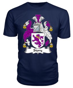 ScotsTee Story Coat Of Arms Family Crest British Fleet T Shirt