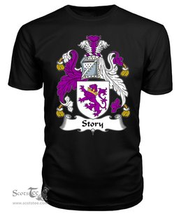 ScotsTee Story Coat Of Arms Family Crest British Fleet T Shirt