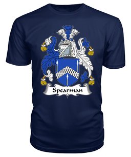 ScotsTee Spearman Coat Of Arms Family Crest British Fleet T Shirt