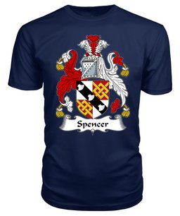 ScotsTee Spencer Coat Of Arms Family Crest British Fleet T Shirt