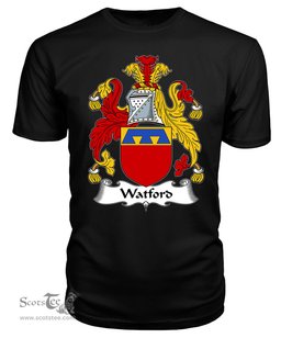 ScotsTee Watford Coat Of Arms Family Crest British Fleet T Shirt