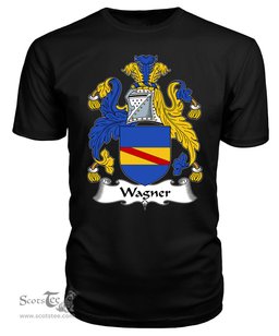 ScotsTee Wagner Coat Of Arms Family Crest British Fleet T Shirt