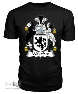 ScotsTee Wakeford Coat Of Arms Family Crest British Fleet T Shirt