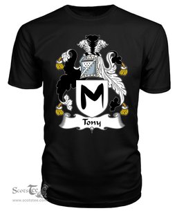 ScotsTee Tony Coat Of Arms Family Crest British Fleet T Shirt