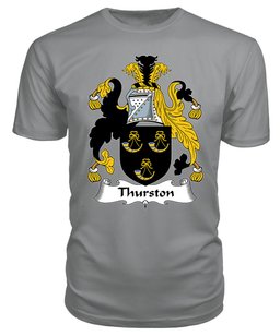 ScotsTee Thurston Coat Of Arms Family Crest British Fleet T Shirt