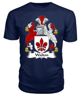ScotsTee Walton I Coat Of Arms Family Crest British Fleet T Shirt