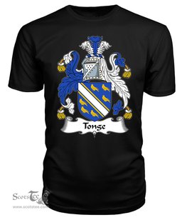 ScotsTee Tonge or Tong Coat Of Arms Family Crest British Fleet T Shirt