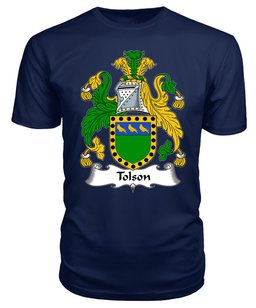 ScotsTee Tolson Coat Of Arms Family Crest British Fleet T Shirt