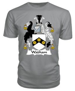ScotsTee Wadham Coat Of Arms Family Crest British Fleet T Shirt