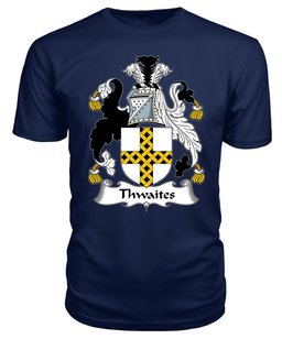 ScotsTee Thwaites Coat Of Arms Family Crest British Fleet T Shirt