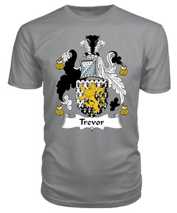 ScotsTee Trevor Coat Of Arms Family Crest British Fleet T Shirt