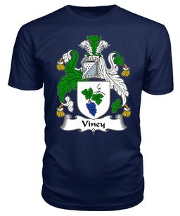 ScotsTee Viney Coat Of Arms Family Crest British Fleet T Shirt