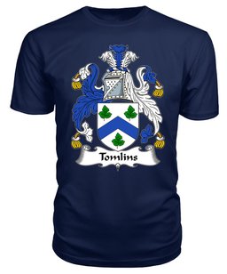 ScotsTee Tomlins Coat Of Arms Family Crest British Fleet T Shirt