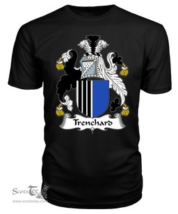 ScotsTee Trenchard Coat Of Arms Family Crest British Fleet T Shirt