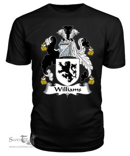 ScotsTee Williams III Coat Of Arms Family Crest British Fleet T Shirt