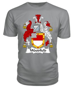 ScotsTee Woodfield Coat Of Arms Family Crest British Fleet T Shirt