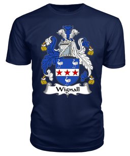 ScotsTee Wignall Coat Of Arms Family Crest British Fleet T Shirt