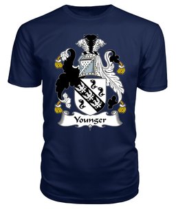 ScotsTee Younger Coat Of Arms Family Crest British Fleet T Shirt