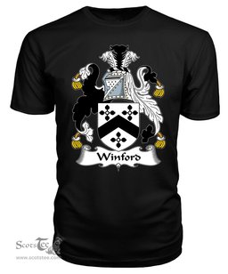 ScotsTee Winford Coat Of Arms Family Crest British Fleet T Shirt