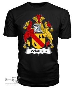 ScotsTee Whitham Coat Of Arms Family Crest British Fleet T Shirt
