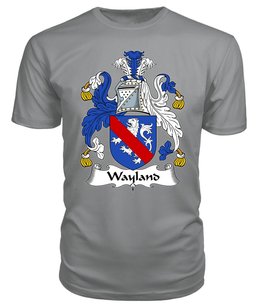 ScotsTee Wayland Coat Of Arms Family Crest British Fleet T Shirt