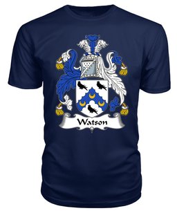ScotsTee Watson Coat Of Arms Family Crest British Fleet T Shirt