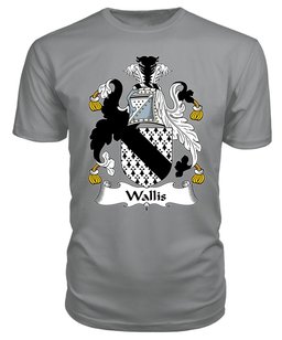ScotsTee Wallis I Coat Of Arms Family Crest British Fleet T Shirt